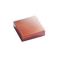 Martellato Polycarbonate Chocolate Mold, Square 30mm x 30mm x 8mm High, 24 Cavities