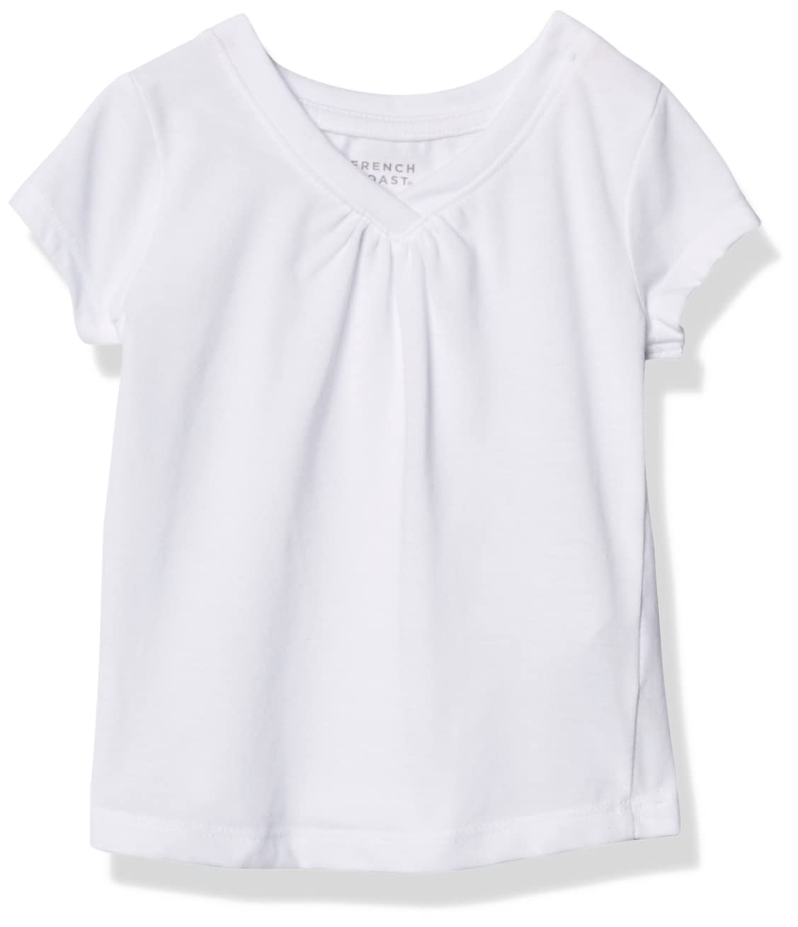 French Toast Girls' Short Sleeve V-Neck T-Shirt Tee