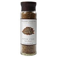 The Gourmet Collection Spice Blends - Pepper Steak Spice Blend - Grill Rub & Seasoning for Cooking & Grilling Chicken, Beef, Vegetables: 156 Servings