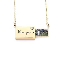Stand Southern Penguin SpheniscidaePicture Letter Envelope Necklace Pendant Jewelry