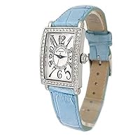 Women's AO15001-BL Analog Quartz Watch with Blue Leather Band