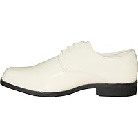 VANGELO Men's Tuxedo Shoe Tux-1 Wrinkle Free Dress Shoe
