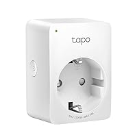 Tapo Matte Socket Tapo P100M, WiFi, Smart Home WiFi Socket, Works with Matter, Alexa, Google Home, Tapo App, Voice Control, Remote Access