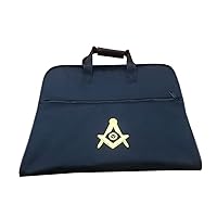 Masonic Regalia Blue Lodge Senior Deacon Soft Briefcase For carry Apron Chain Collar Gloves jewels And Many More Items
