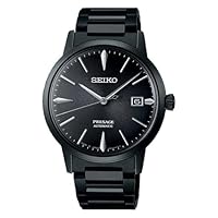 SEIKO Men's Black Dial Stainless Steel Band Automatic Watch