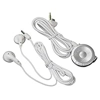 OSTENT Stereo Earphones Headphone Remote Control for Sony PSP 1000 Console