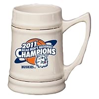 NCAA Connecticut Huskies 2011 National Champions 24 Ounce Ceramic Stein (Natural)