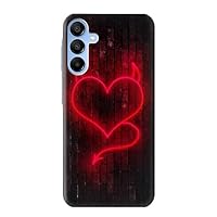 jjphonecase R3682 Devil Heart Case Cover for Samsung Galaxy A15 5G