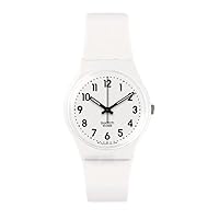 Swatch Gent BIOSOURCED JUST White Soft Quartz Watch