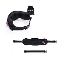 Cabeau Incredi-Belt Extender & Incredi-Belt Customizable Inflatable Lumbar Support Belt Lower Back Pain Relief, Improved Posture, and Reduced Muscle Strain with Compact Travel Carrying Case