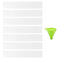 Ice Cream Molds Bags,Disposable DIY Ice Pop Bags Ice Pop Pouches Freezer Tubes with A Funnel for Yogurt Ice Candy Freeze Pops 100PCS