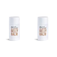 Munchkin® Milkmakers® Twist-Stick Belly Balm All Natural and Moisturizing for Pregnancy Skincare (Pack of 2)