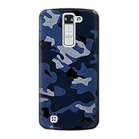 R2959 Navy Blue Camo Camouflage Case Cover for LG K7