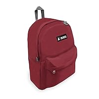 Everest Classic Backpack, Burgundy, One Size,2045CR-BURG