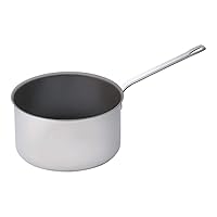 Endoshoji ASTG805 Power Denji Alpha Stew Pan, Commercial Use, 10.6 inches (27 cm) (No Lid), Induction Compatible, Inner Surface/Strong Coat Processing, Stainless Steel, Made in Japan