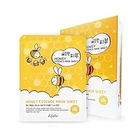 Pure Skin Essence Mask Sheet Anti-Aging Rejuvenation Hydration Honey (Pack of 10)…