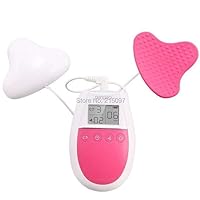High-end Female Health Care Electric tens Breast Enhancer Massage Cup Vibrating Enlargement Nipples Massager Patch