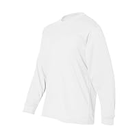 5204 - Youth Long Sleeve T-Shirt, White, Medium