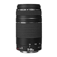 Canon EF 75-300mm f/4-5.6 III Lens with ProOptic 58mm Filter Kit