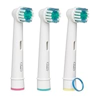 Oral-B EB17-3 Power Toothbrush Replacement Brush Heads (3 Adult Refills)