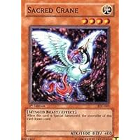 Yu-Gi-Oh! - Sacred Crane (IOC-069) - Invasion of Chaos - Unlimited Edition - Common