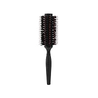 Cricket Static Free RPM 12XL Row Deluxe Boar Bristle Round Hair Brush for Blow Drying, Curling and Styling Roller Hairbrush for Medium Length Hair, Facial Hair Grooming and All Hair Types (12 XL)