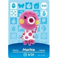 Marina - Nintendo Animal Crossing Happy Home Designer Amiibo Card - 234 by Nintendo