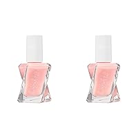 essie Gel Couture Longwear Nail Polish, Light Pink, Sheer Fantasy, 0.46 Ounce (Pack of 2)