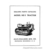 AC-P-HD5 Allis Chalmers HD-5 Parts Manual AC-P-HD5 Allis Chalmers HD-5 Parts Manual Plastic Comb