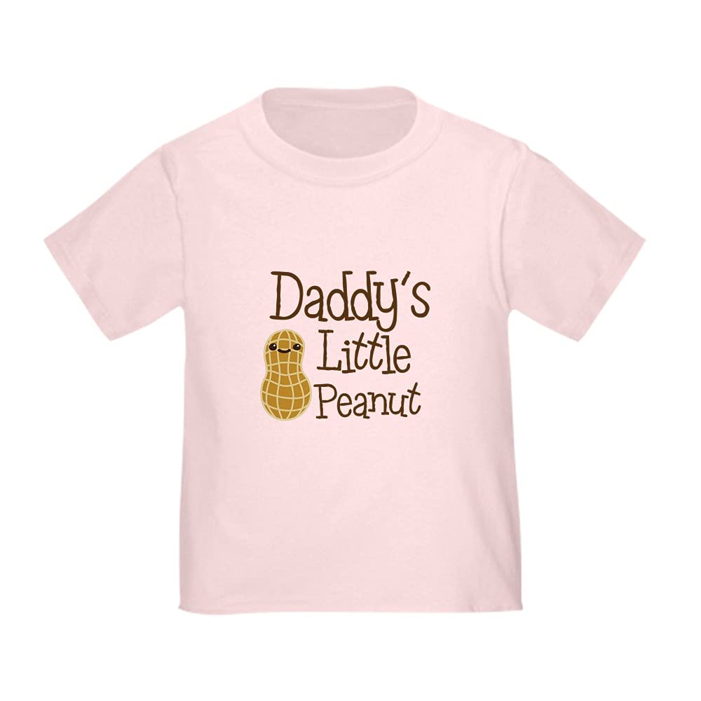 CafePress Daddy's Little Peanut T Shirt Toddler Tee