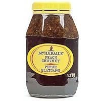 Mrs Balls PEACH Chutney (1.1Kg wide mouth plastic bottle) - Imported from South Africa