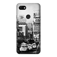 R0182 Old New York Vintage Case Cover for Google Pixel 3a XL