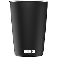 SIGG - Neso Pure Cream Travel Mug - With Tritan Lid - Dishwasher Safe - 18/8 Stainless Steel - 10/14 Oz