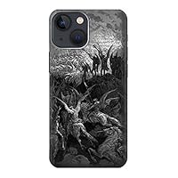 R1026 Gustave Dore Paradise Lost Case Cover for iPhone 13