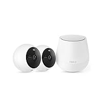 Noorio Alarm System for Home Security with Camera B210 2K/16GB x2, Smart Hub x1