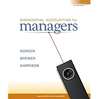 Managerial Accounting for Managers Managerial Accounting for Managers Hardcover Paperback Loose Leaf Ring-bound