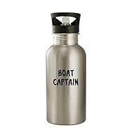 Boat Captain - 20oz Stainless Steel Water Bottle, Silver