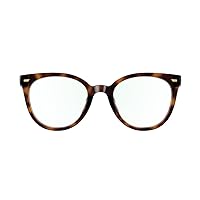 Echo Frames (3rd Gen) | Smart audio glasses with Alexa | Cat Eye frames in Brown Tortoise with blue light filtering lenses