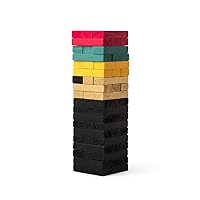 Gentlemen's Hardware Wooden Tumbling Blocks Boxed Game Set, Natural