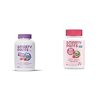 SmartyPants Toddler Multivitamin Gummies: Omega 3 Fish Oil (EPA/DHA), Vitamin D3, C, Vitamin B12, B6 & Kids Probiotic Immunity Gummies: Prebiotics & Probiotics for Digestive Health and Immune