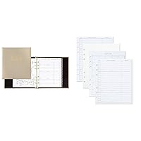 Hallmark Refillable Address Book (Cream) and Refill Pages