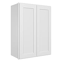 SW-W2736 Wall-Mounted Bathroom, Medicine Cabinet with Adjustable Shelves & Soft-Close Door, 12