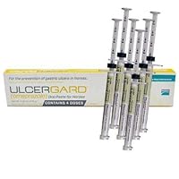 6 Pack Ulcergard (Omeprazole) Oral Paste Syringe (13.68 Gm)