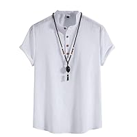 Summer Men's Short-Sleeve T-Shirt, Chinese Style, Casual Shirt