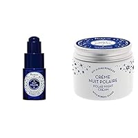 Polåar - Polar Night Anti-Aging Duo - Elixir (0.5 fl oz) & Cream (1.7 fl oz) - Smoothing and Detoxifying - Vegan, Cruelty Free, Made in France