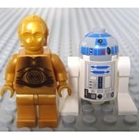 Lego Star Wars Mini fig.ure - C-3PO & R2-D2 (2 Pack)