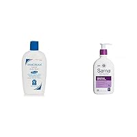 Gentle Body Wash -12 fl oz & Sarna Sensitive Anti-Itch Lotion for Dry Skin - 7.5 Fl Oz Bundle