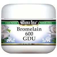 Bromelain 600 GDU Cream (2 oz, ZIN: 519509) - 2 Pack