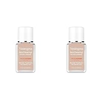 Neutrogena SkinClearing Oil-Free Acne and Blemish Fighting Liquid Foundation with.5% Salicylic Acid Acne Medicine, Shine Controlling Makeup for Acne Prone Skin, 20 Natural Ivory, 1 fl. oz (Pack of 2)