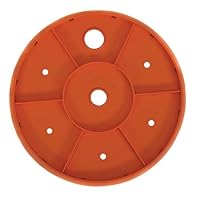 Bloem Ups-A-Daisy Round Planter Insert (Round) - 10 Inches, Orange